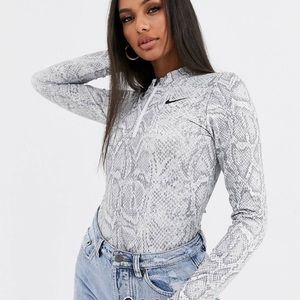 Nike Snake Print Bodysuit